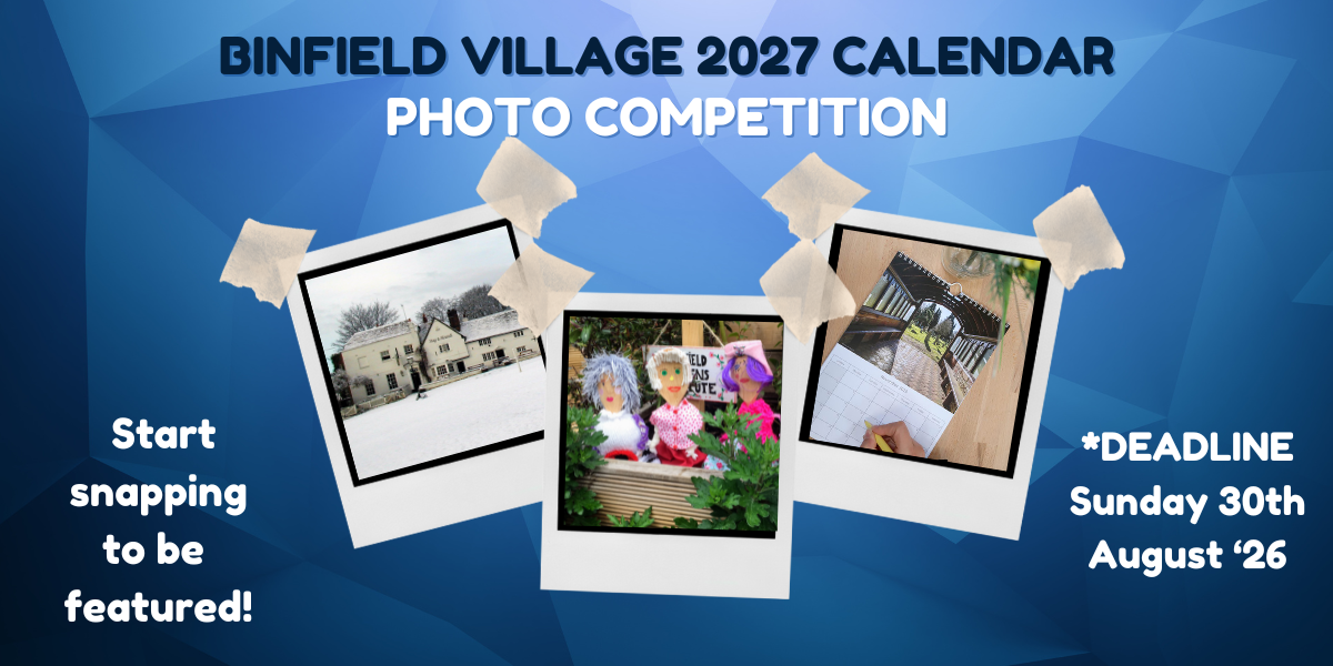 Binfield Village Calendar 24 Ad (20 × 12cm) (1200 × 600px)