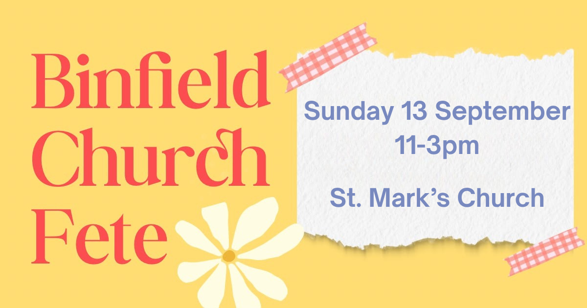 Binfield Church Fete Event
